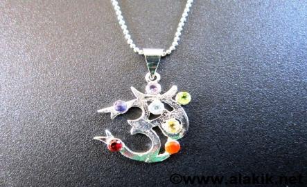 Chakra Metal Pendant